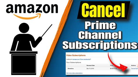 amazon prime cancel channels.